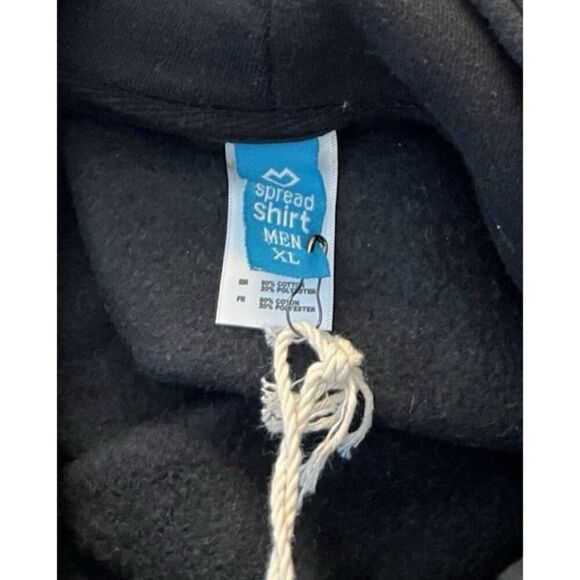 Mens XL Oakland Raiders Town Bidness 15 Black Fleece Pullover Hoodie NWT - Picture 6 of 6